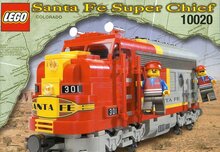 Replacement Sticker for Set 10020 - Santa Fe Super Chief (LBG)