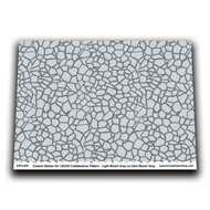 A5 sheet with Cobblestone Pattern Light Bluish Grey on Dark Bluish Grey