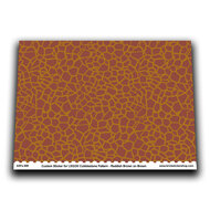 A5 sheet with Cobblestone Pattern Reddish Brown on Brown