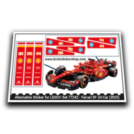 Alternative Sticker for Set 77242 - Ferrari SF-24 Car