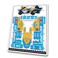 Alternative Sticker for Set 10353 - Williams Racing FW14B &amp; Nigel Mansell