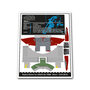 Replica Sticker voor Set 75060 - Slave I (UCS)