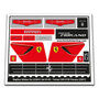 Replacement Sticker for Set 8145 - Ferrari 599 GTB Fiorano