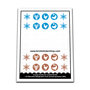 Replacement Sticker for Set 657 - 1:87 Mercedes Refrigerated Truck (Animal Symbols)