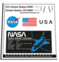 Replica Sticker voor Set 10283 - NASA Space Shuttle Columbia