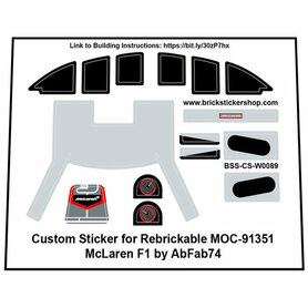 Custom Sticker - McLaren F1 by AbFab74