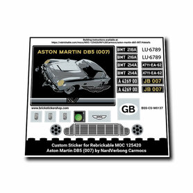 Custom Sticker - Aston Martin DB5 by NV_Carmocs