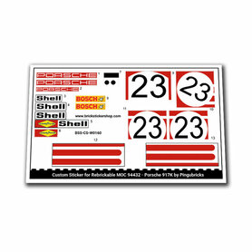 Custom Sticker - Porsche 917K by Pingubricks