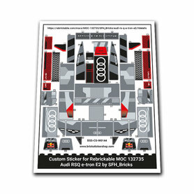 Custom Sticker - Audi RSQ e-tron E2 by SFH_Bricks