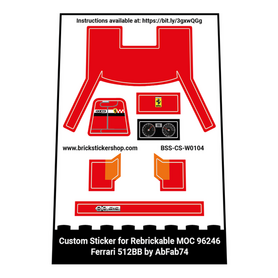 Custom Sticker - Ferrari 512BB by AbFab74