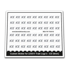Custom Sticker - ICE Logo's 8mm