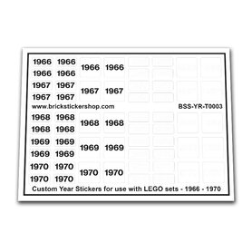 Custom Sticker - Years 1966-1970