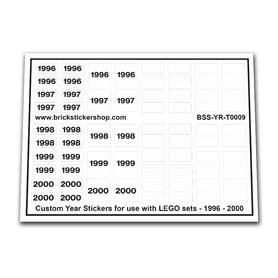 Custom Sticker - Years 1996-2000