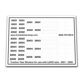 Custom Sticker - Years 2001-2005