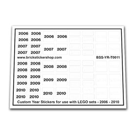 Custom Sticker - Years 2006-2010