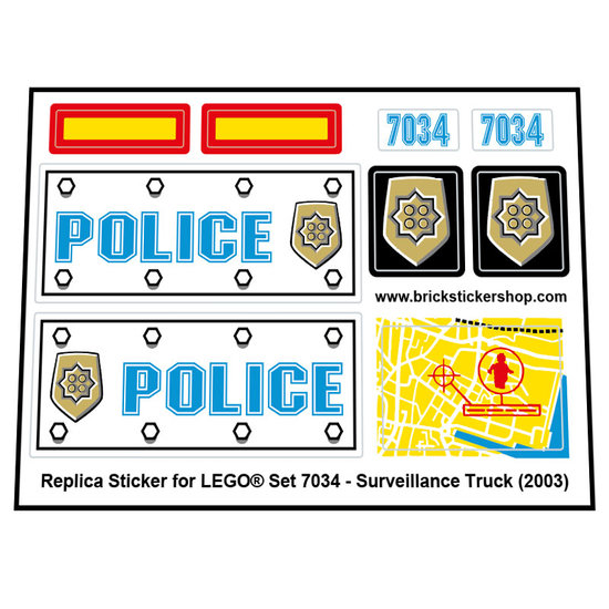 LEGO Sticker - High Quality Replacement - Brickstickershop ...