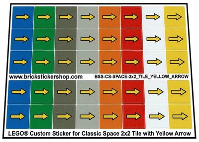 lego classic space stickers